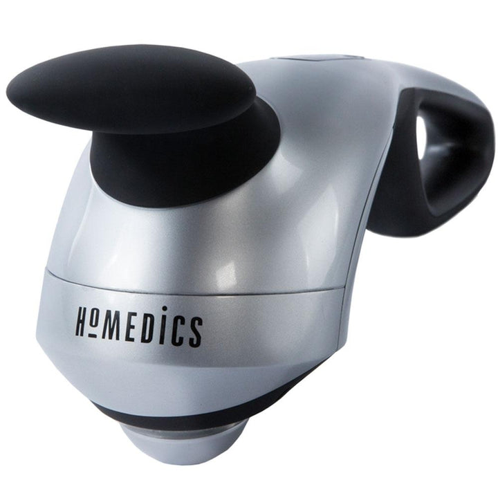 Alternate angled view of the Homedics Cordless Pro Performance Percussion Massager