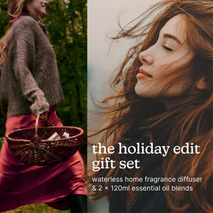 SereneScent™ Waterless Home Fragrance Diffuser & Oils Set