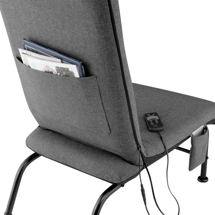 Back view of the Homedics Shiatsu Massaging Chaise Lounger