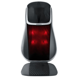 Front view of the Homedics Shiatsu 3D TruTouch Massage Cushion with massage elements highlighted