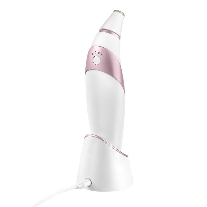 Back angled view of the Homedics Radiance Microdermabrasion Exfoliation Device