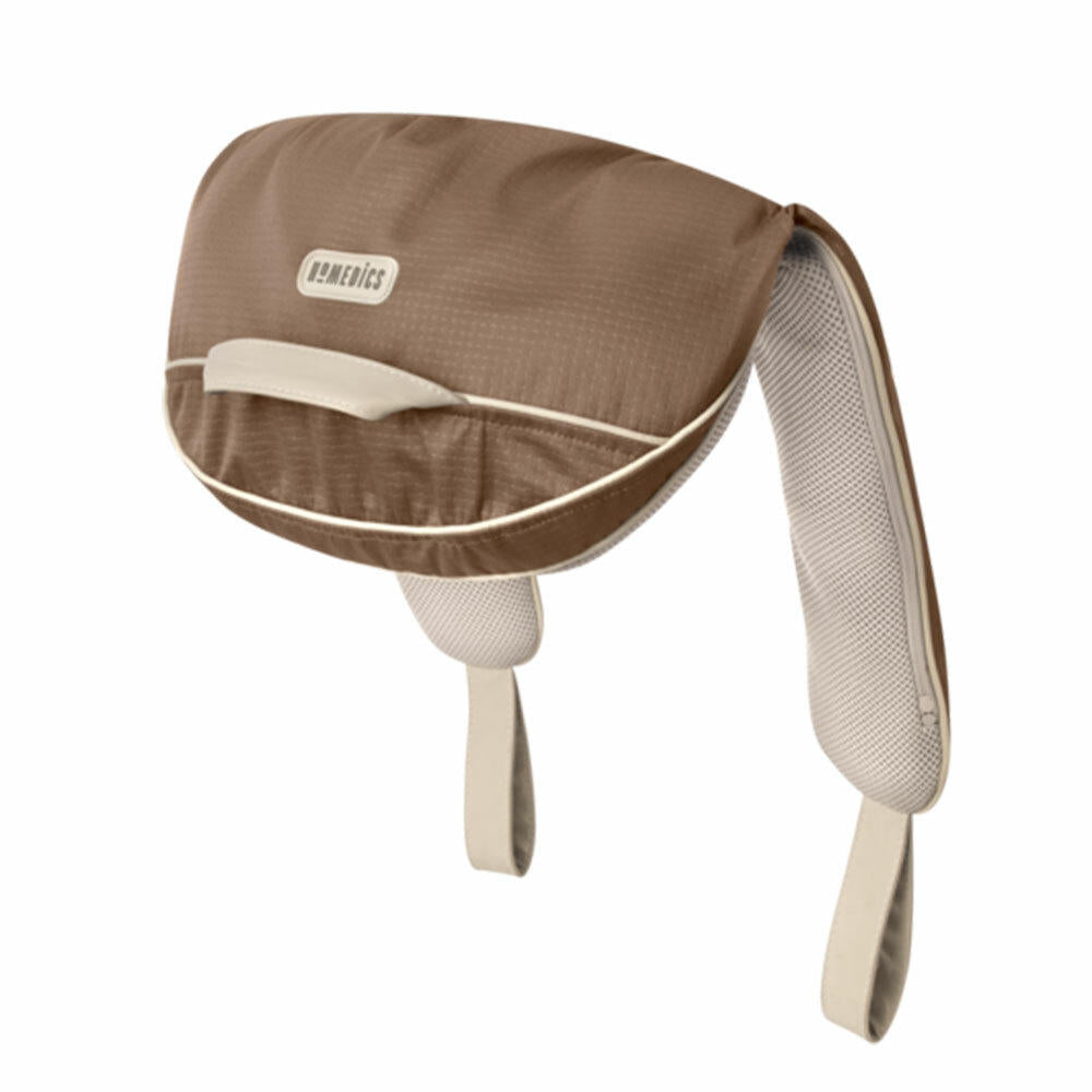 Back view of the Homedics Back and Shoulder Percussion Massager with Heat