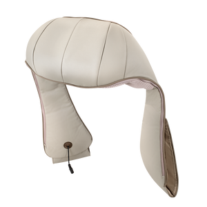 Back angled view of the Homedics Quad Action Shiatsu Kneading Neck and Shoulder Massager with Heat