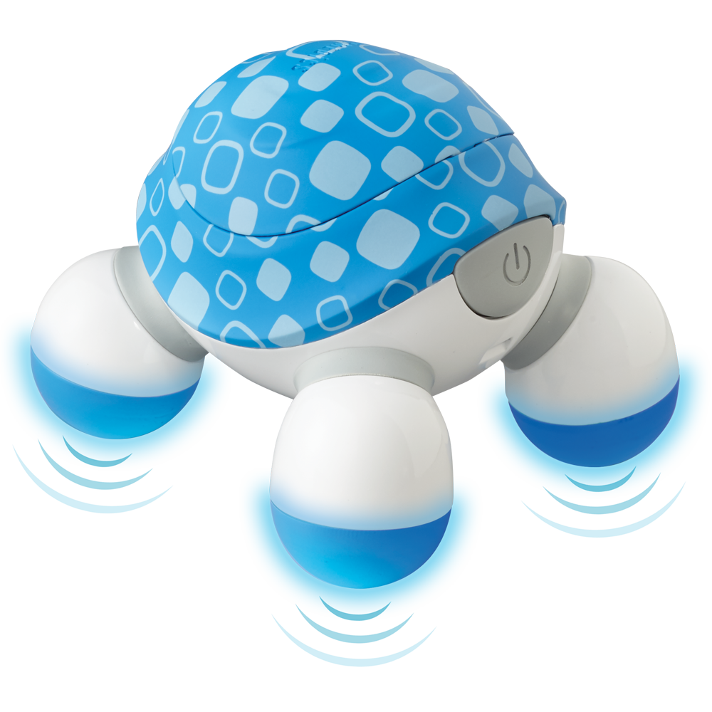 Homedics Turtle Mini Massager - Blue