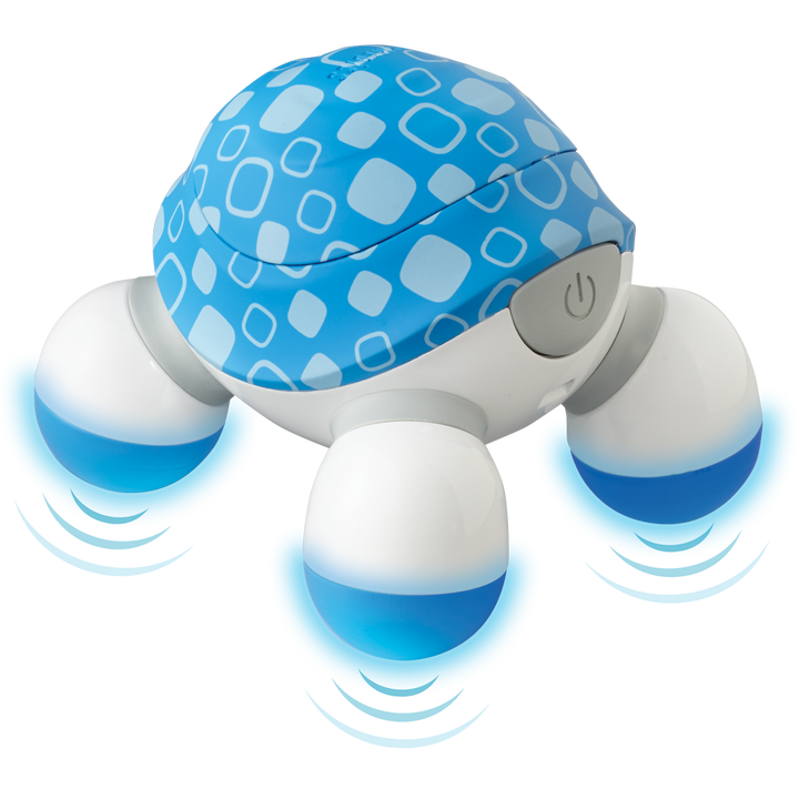 Homedics Turtle Mini Massager - Blue