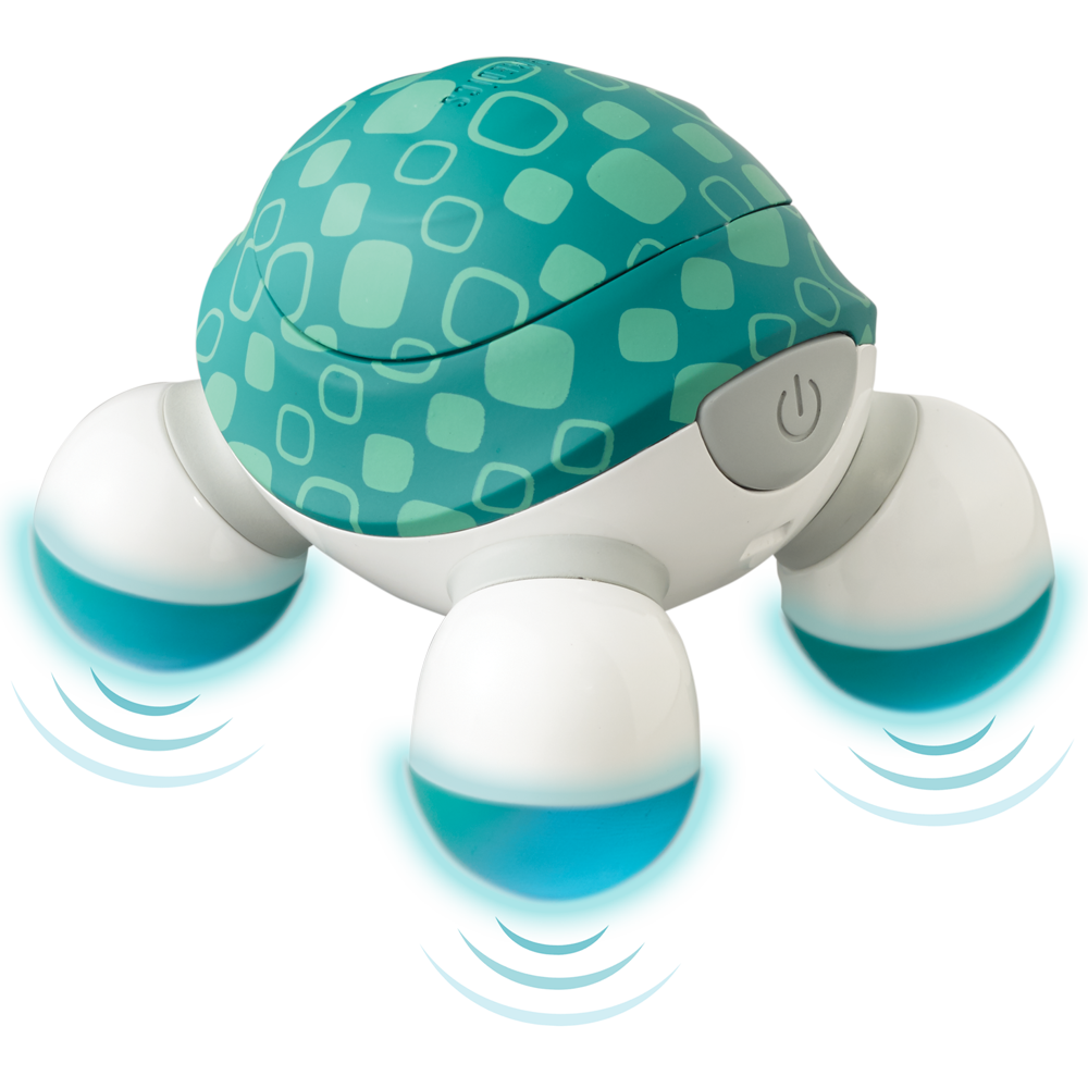 Homedics Turtle Mini Massager - Green