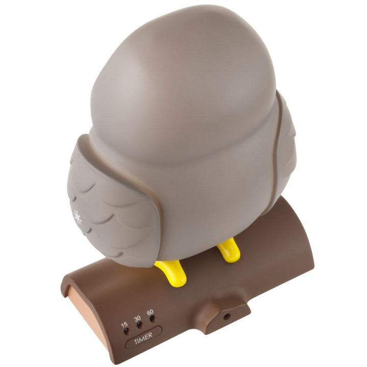 Rear angled view of the Homedics MyBaby Comfort Creatures Owl