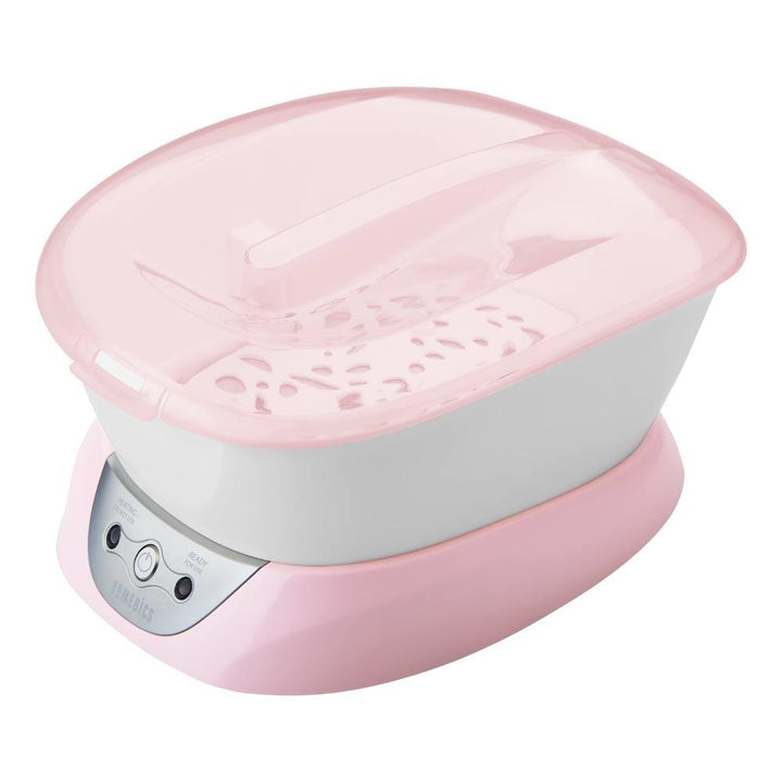 Homedics Pink ParaSpa Plus Paraffin Bath with accessories