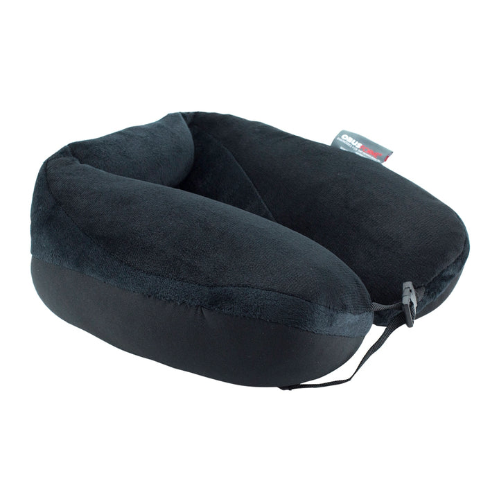 Microbead Travel Neck Pillow - Angle View Facing Right- ObusForme
