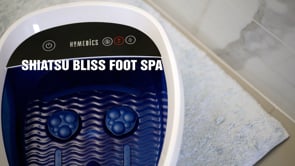Shiatsu Bliss Foot Spa with Heat Boost