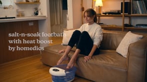 Salt-N-Soak Footbath with Heat Boost
