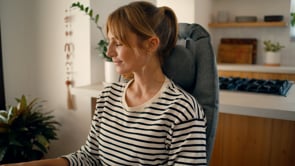 Total Recline Shiatsu Massage Cushion