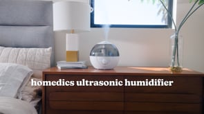 Homedics® Ultrasonic Humidifier CMTF32