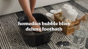 Bubble Bliss® Deluxe Footspa