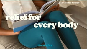 Homedics® 3-in-1 Shiatsu Massager
