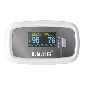 Front view of the Homedics Premium Pulse Oximeter