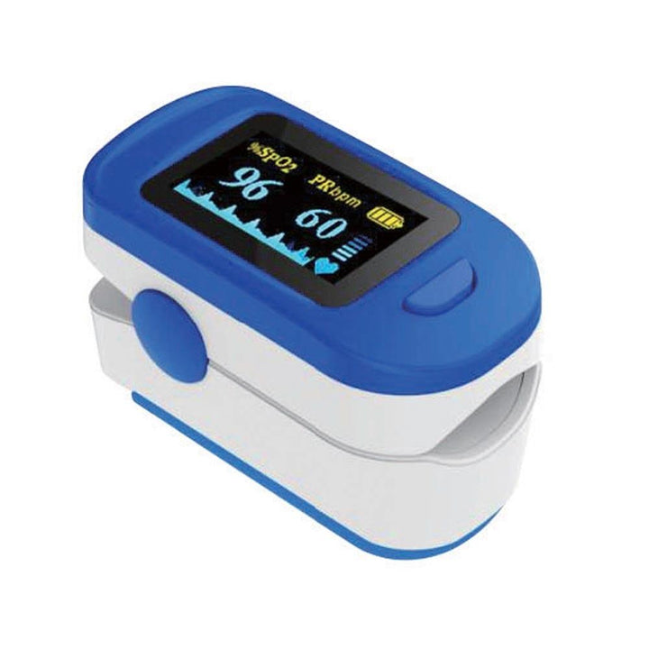 Alternate angled view of the Homedics ACCARE Pulse Oximeter
