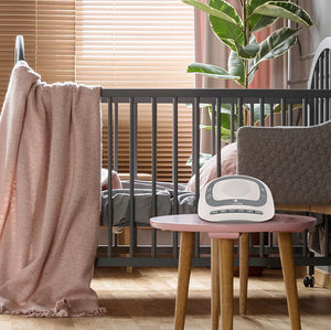 Homedics MyBaby SoundSpa Portable Next to baby crib