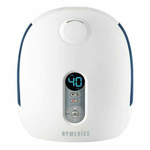 Homedics Total Comfort Ultrasonic Humidifier Warm and Cool Mist water tank being filled in sink