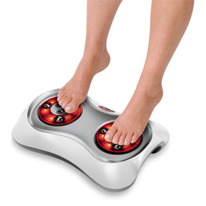Shiatsu Deluxe Foot Massager With Heat - In Use  - HoMedics Canada