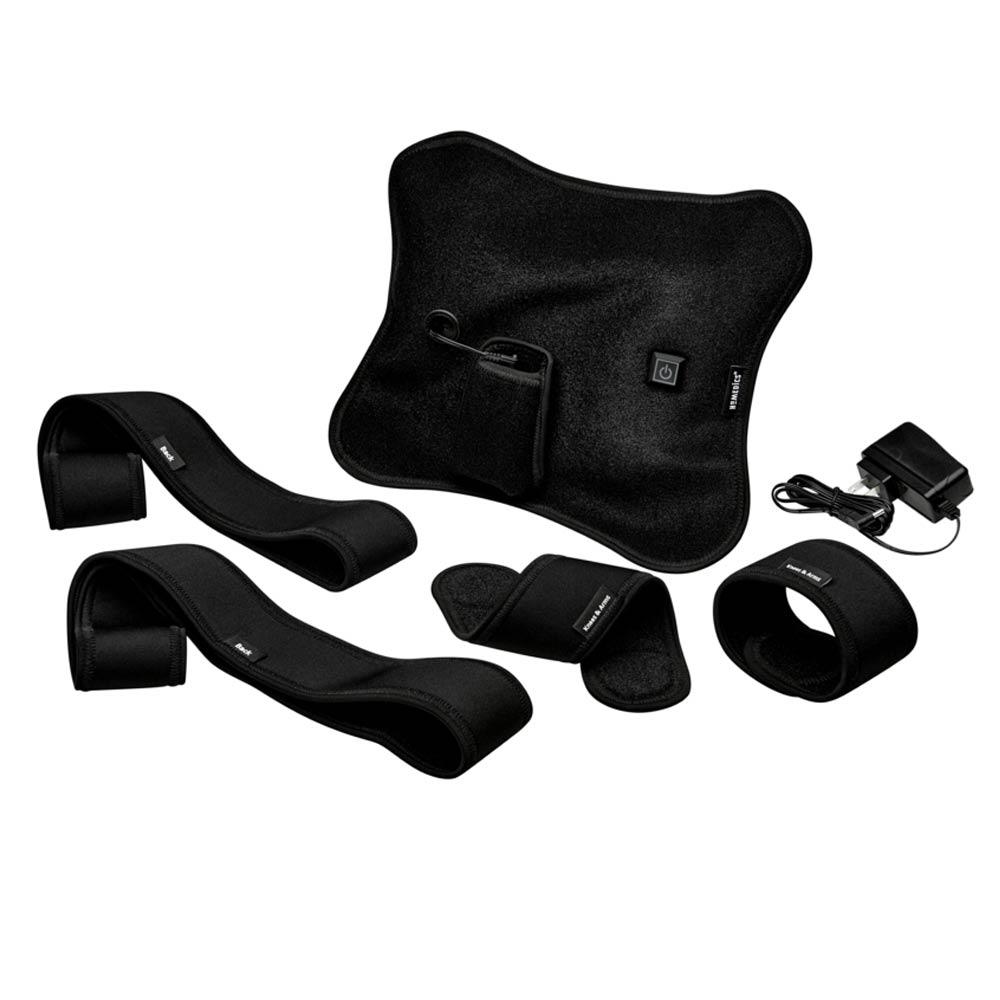 Homedics Cordless Body Wrap with Heat and Vibration with accessories