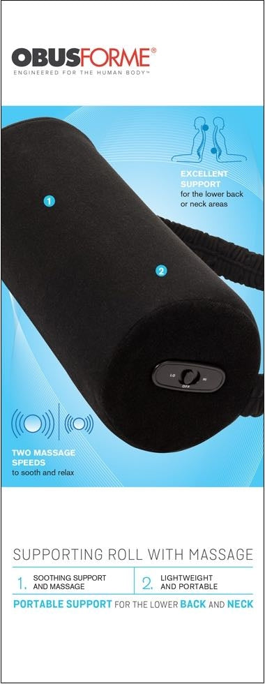 Supporting Roll with Massage - package - ObusForme