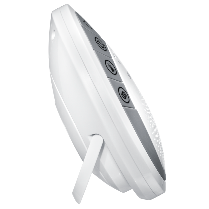 Profile view of the Homedics SoundSpa Mini Portable Sound Machine