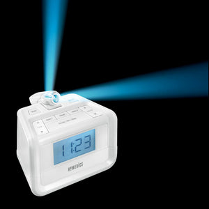 Homedics SoundSpa Digital FM Clock Radio with Time Projection
