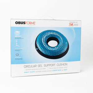 ObusForme Circular Gel Support Seat Cushion Box