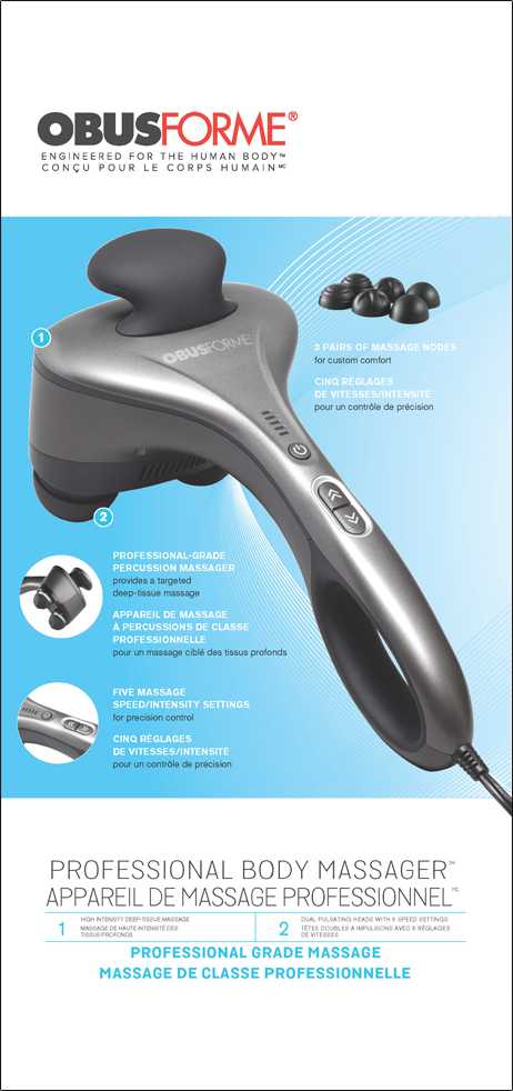Professional Handheld Massager - Package  - ObusForme
