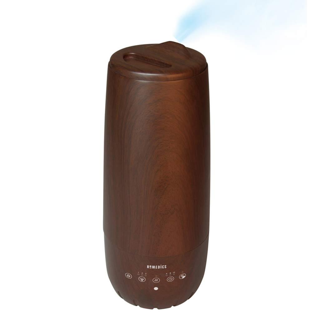 Front view of the Homedics TotalComfort 2-in-1 Warm and Cool Humidifier - active view