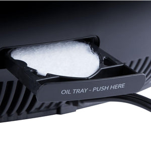 Close-up view of the Homedics TotalComfort Plus Ultrasonic Humidifier essential oils tray