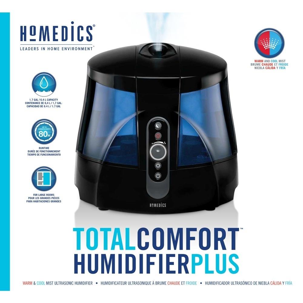 Homedics TotalComfort Humidifier Plus box