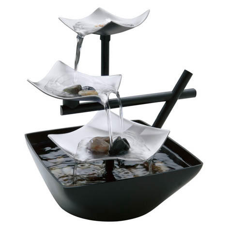 Homedics EnviraScape Silver Springs Relaxation Fountain