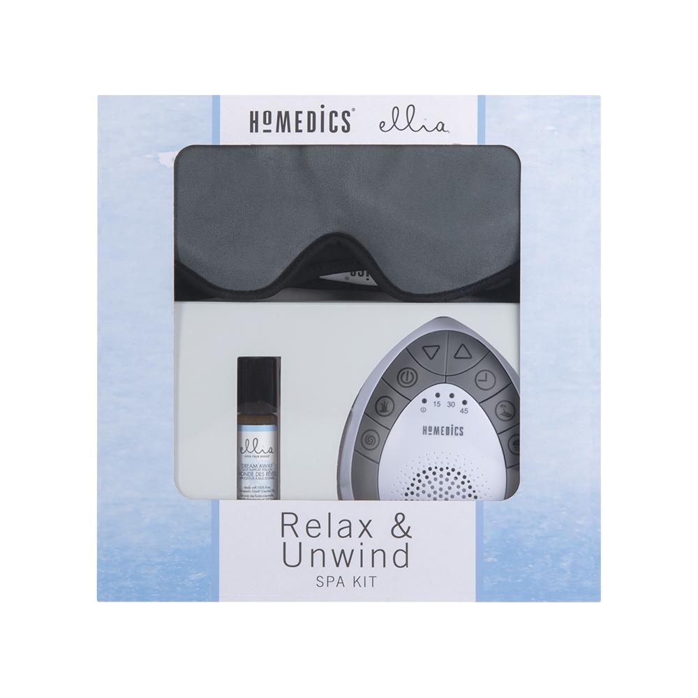 Homedics Relax and Unwind Spa Kit with accessories